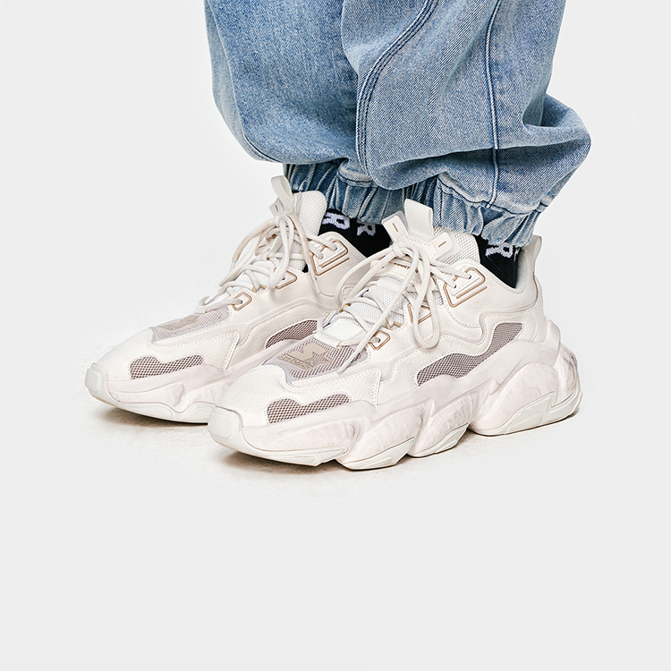 (W) STARTER 'Rock Layer Series Dirty Dad Shoes White' 圖 8