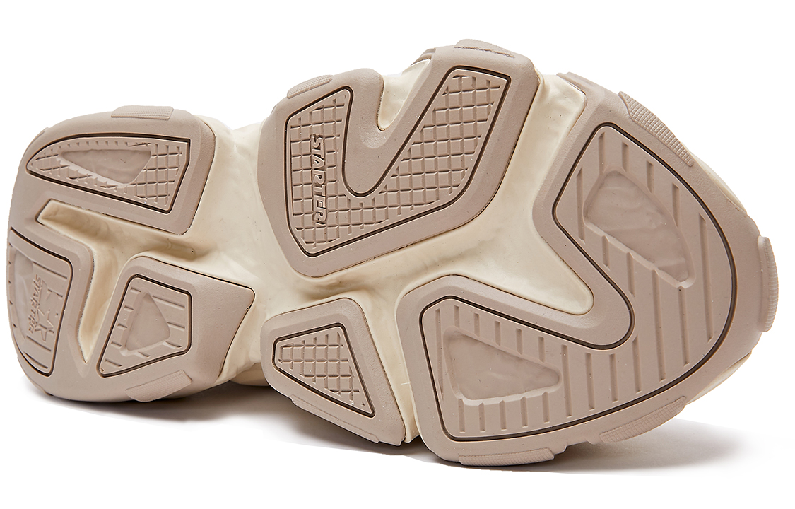 (W) STARTER 'Rock Layer Series Patchwork American Retro Thick-Sole Dad Shoes White Cap Grey' 圖 6