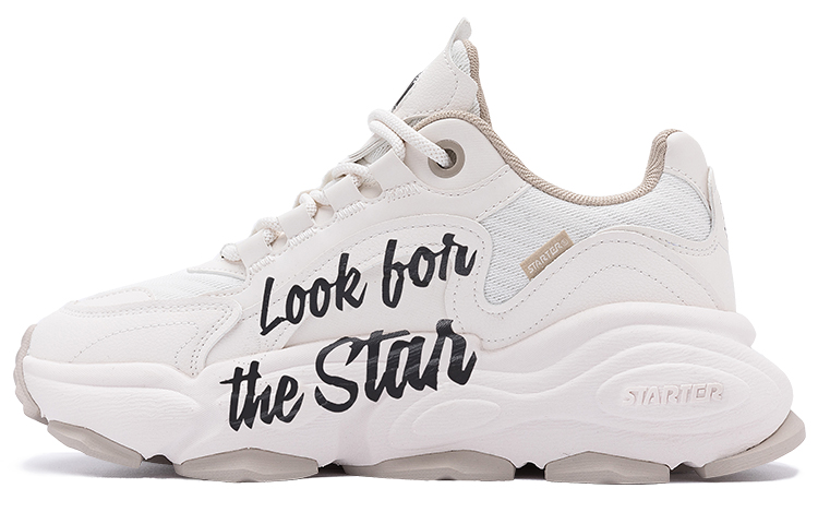 (W) STARTER 'Vintage Collegiate Lettering Color-Block'