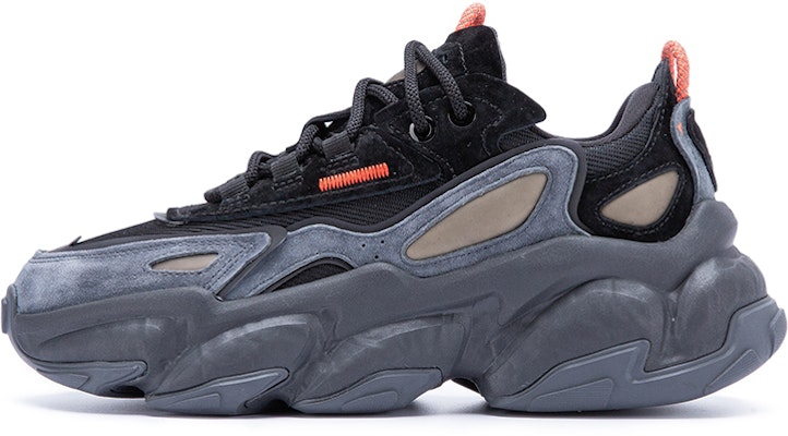 (W) STARTER Negro Gris 'Serie Rock Layer Vintage Americano Chunky Sole Dad Shoes' STF4S2006F-BK12 Buy (W) STARTER Negro Gris 'Serie Rock Layer Vintage Americano Chunky Sole Dad Shoes' STF4S2006F-BK12