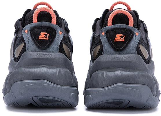 (W) STARTER Negro Gris 'Serie Rock Layer Vintage Americano Chunky Sole Dad Shoes' STF4S2006F-BK12 Shop (W) STARTER Negro Gris 'Serie Rock Layer Vintage Americano Chunky Sole Dad Shoes' STF4S2006F-BK12