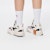 (W) STARTER Hitam Putih 'Siri Gelombang VOL Blok-Warna Platform Retro' STG4S6022F-BK02