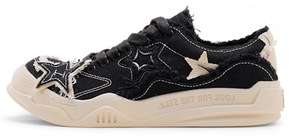 (Women) STARTER Canvas Low 'Colorblock Black' STI2S6009F-BK01 (Women) STARTER Canvas Low 'Colorblock Black' STI2S6009F-BK01