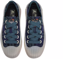 Lookbook (W) STARTER Canvas Low 'Akademi Retro Biru-Hijau Kotak-kotak' STE3S6025F-GR06