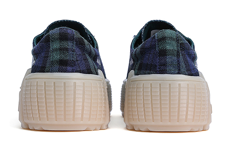 Shop (W) STARTER Canvas Low 'Retro Academia Azul-Verde a Cuadros' STE3S6025F-GR06