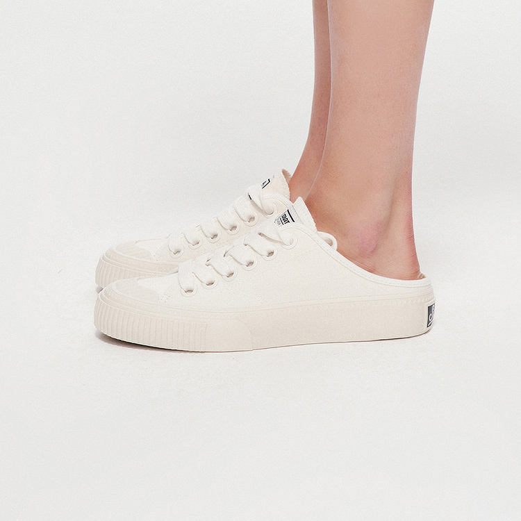 (W) STARTER Canvas Slip-On 'White Platform' 圖 11