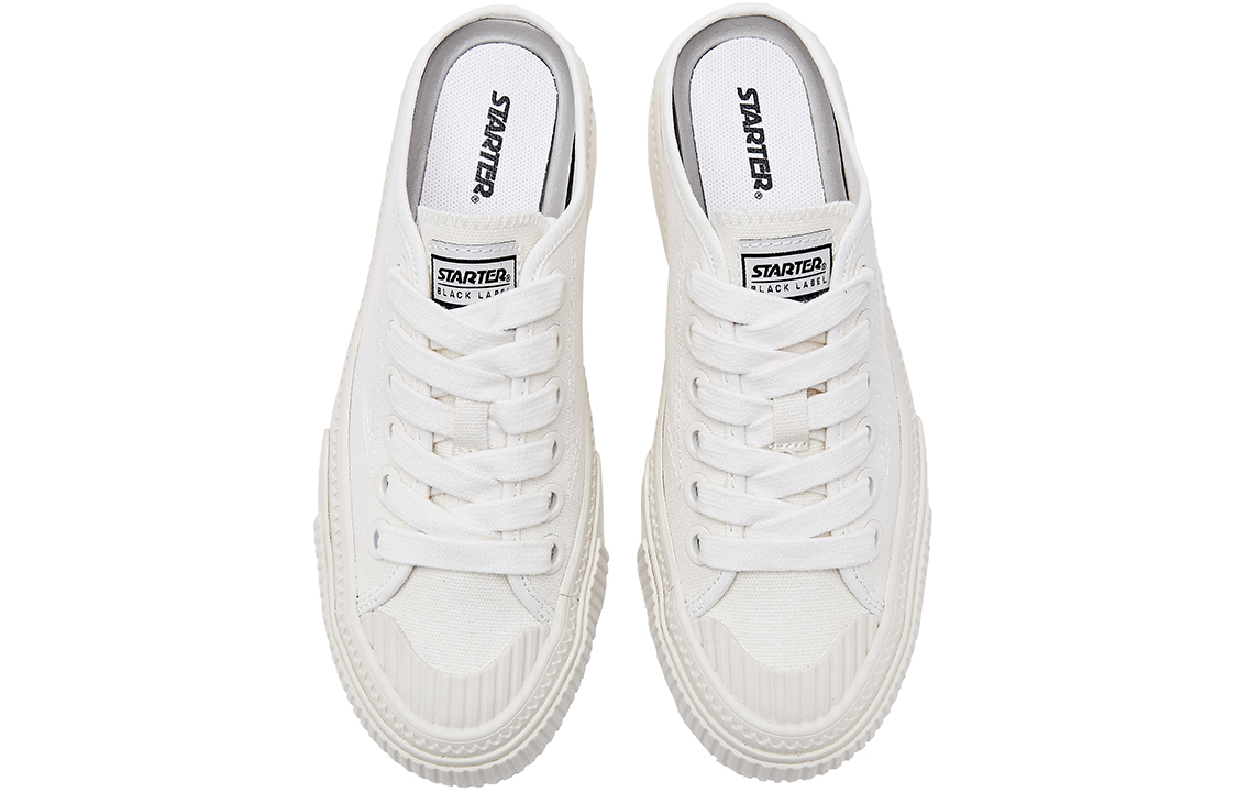 (W) STARTER Canvas Slip-On 'White Platform' 圖 4
