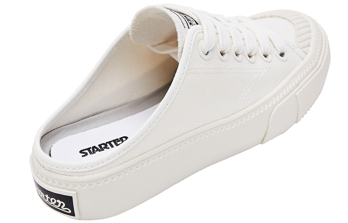 (W) STARTER Canvas Slip-On 'White Platform' 圖 5