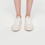 Sizing (W) STARTER Canvas Slip-On ''Witte Platform'' STH2S6051F-WH01