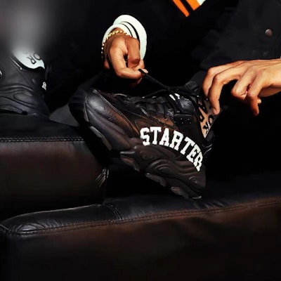 (W) STARTER Chunky Sole 'Cetak Huruf Hitam' STG4S2031F-BK01 Cheap (W) STARTER Chunky Sole 'Cetak Huruf Hitam' STG4S2031F-BK01
