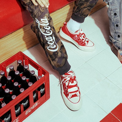 (Women) STARTER Classic Retro 'Red Star Embroidery' STG3S6006F-RE01 Cheap (Women) STARTER Classic Retro 'Red Star Embroidery' STG3S6006F-RE01