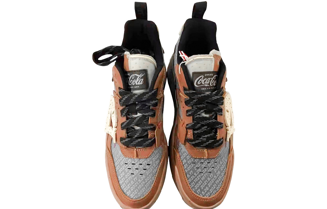 (W) STARTER Coca-Cola 50th Anniversary 'Retro Chunky VOL Brown Blue White' 圖 6