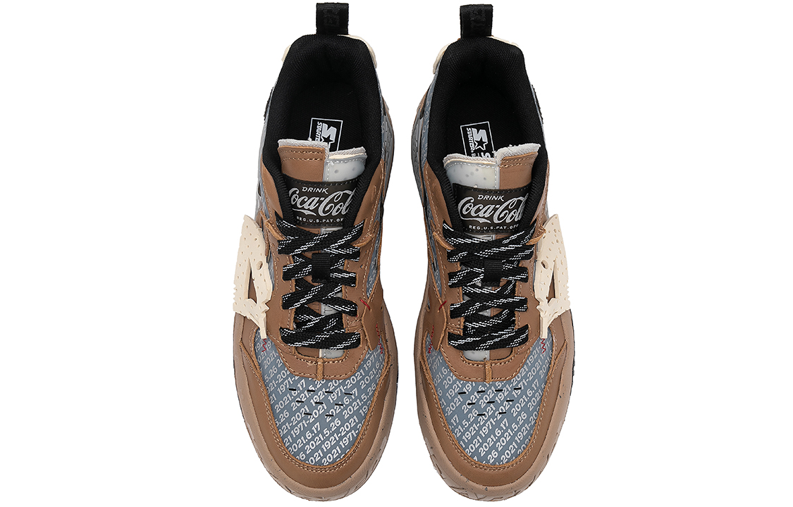 (W) STARTER Coca-Cola Thick Sole Retro Sneakers 'Vol Wave Anniversary Brown' 圖 4