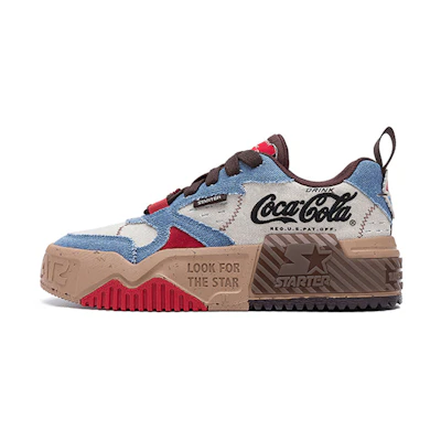 (W) STARTER Coca Cola 'Blue Red Retro Low-Top'