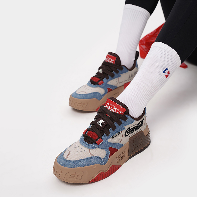 (W) STARTER Coca Cola 'Blue Red Retro Low-Top' 圖 8
