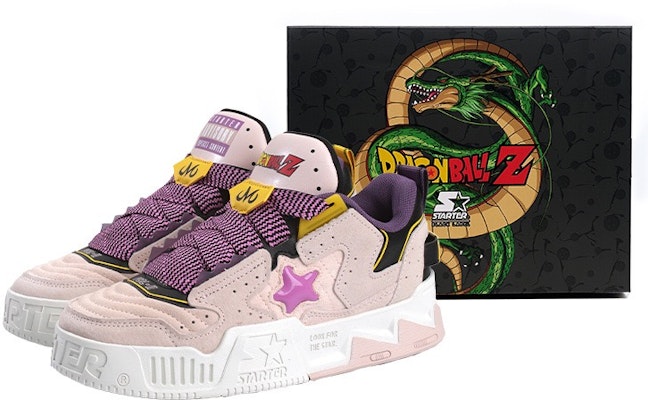 (W) STARTER Dragon Ball Z x Vol2 'Buu Pink Sepatu Rendah' SF34V2102F-PKL Details for (W) STARTER Dragon Ball Z x Vol2 'Buu Pink Sepatu Rendah' SF34V2102F-PKL