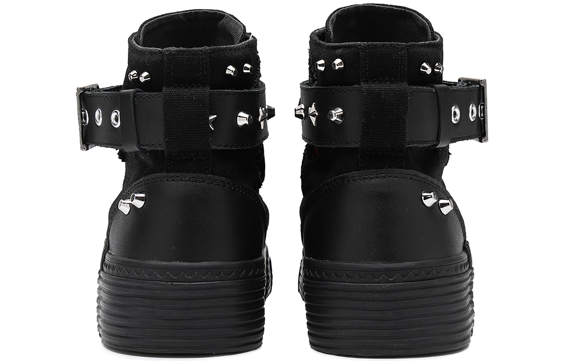 (W) STARTER EMILY High-Top Canvas 'Dark Punk Studs' 圖 4