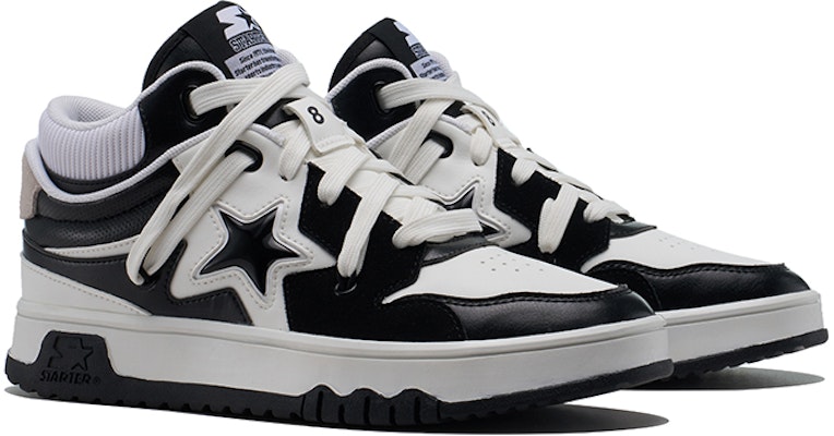 (Women) STARTER EP Series High-Top 'Classic Black and White' SF34CS005F-BKS Lookbook (Women) STARTER EP Series High-Top 'Classic Black and White' SF34CS005F-BKS