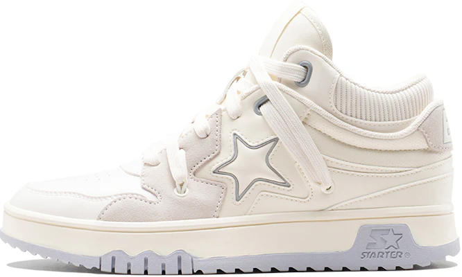 STARTER EP系列 經典潮流百搭 高幫 板鞋 女款 奶油白 Buy STARTER EP系列 經典潮流百搭 高幫 板鞋 女款 奶油白