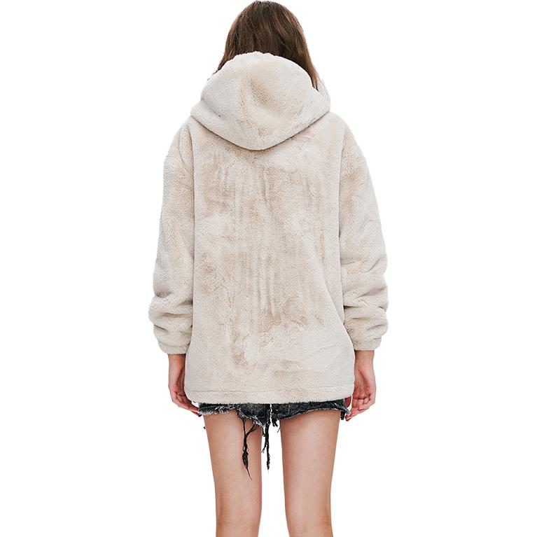 Purchase (W) STARTER 羊羔绒保暖连帽夹克 白桦白 STG4C5107F