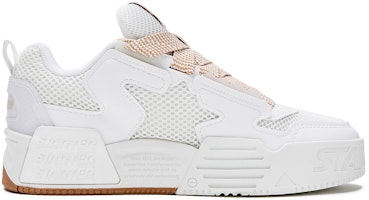 STARTER 二代音浪 VOL 系列 拼接经典复古百搭增高厚底 星星鞋 低帮 板鞋 女款 白色 Order STARTER 二代音浪 VOL 系列 拼接经典复古百搭增高厚底 星星鞋 低帮 板鞋 女款 白色