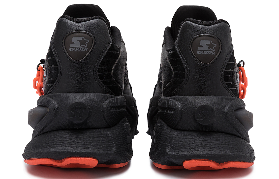 (W) STARTER Harajuku Thick Sole Dad Shoe 'Black' 'Color Block Trail Chain' 圖 4