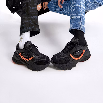 (Women) STARTER Harajuku Thick Sole Dad Shoe 'Black' 'Color Block Trail Chain' STG3S2006F-BK01 Details for (Women) STARTER Harajuku Thick Sole Dad Shoe 'Black' 'Color Block Trail Chain' STG3S2006F-BK01