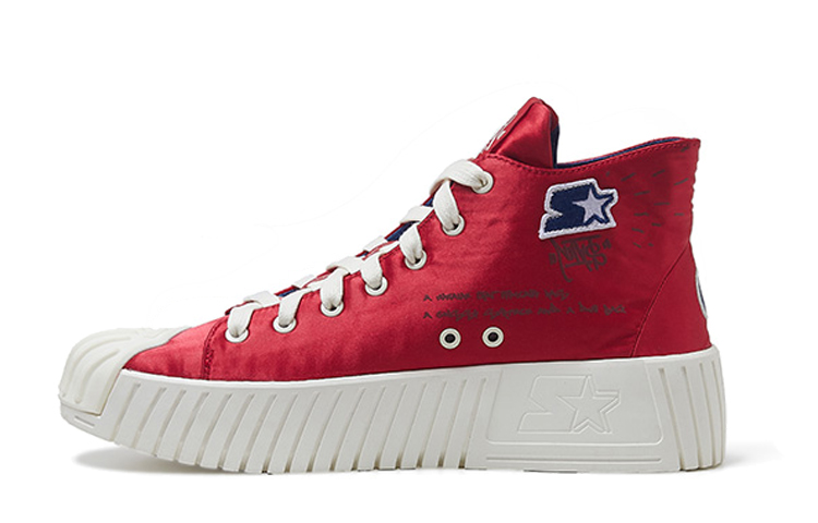 Buy (Women) STARTER High-Top 'Red Trendy Dad Shoes' STE5S2007F-RE01