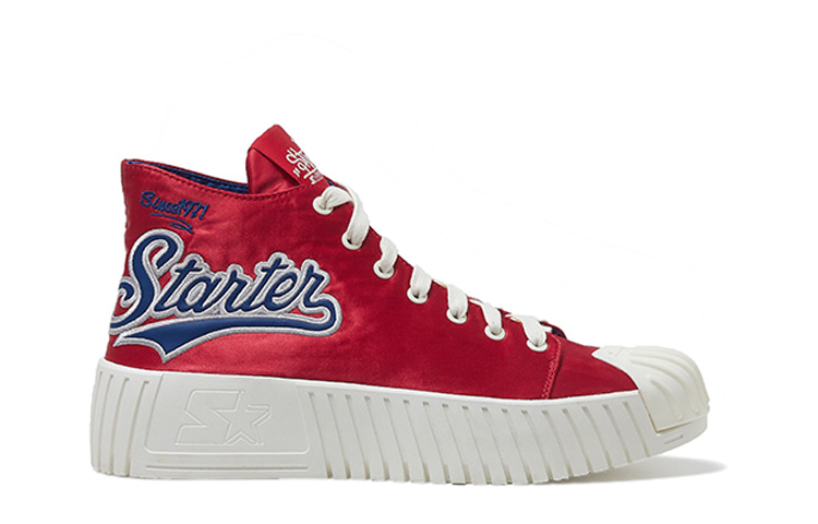 Order (Women) STARTER High-Top 'Red Trendy Dad Shoes' STE5S2007F-RE01