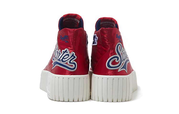Lookbook (Women) STARTER High-Top 'Red Trendy Dad Shoes' STE5S2007F-RE01