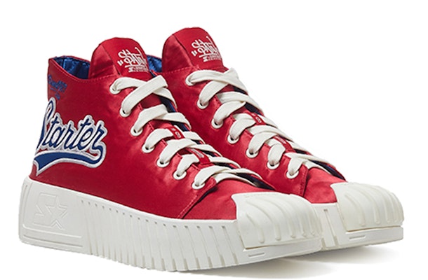 (W) STARTER Sepatu High-Top 'Tren Merah Ayah' STE5S2007F-RE01 Details for (W) STARTER Sepatu High-Top 'Tren Merah Ayah' STE5S2007F-RE01