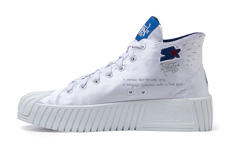 (W) STARTER High 'White Trendy Dad Shoe'