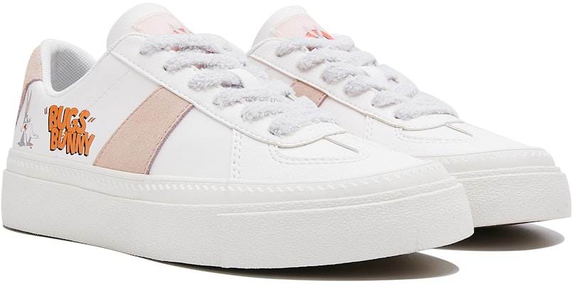(W) STARTER Looney Tunes x Low Top 'Bugs Bunny Pink' Kasut Rendah Warna Merah Jambu. STH2S6082F-WH11 Lookbook (W) STARTER Looney Tunes x Low Top 'Bugs Bunny Pink' Kasut Rendah Warna Merah Jambu. STH2S6082F-WH11