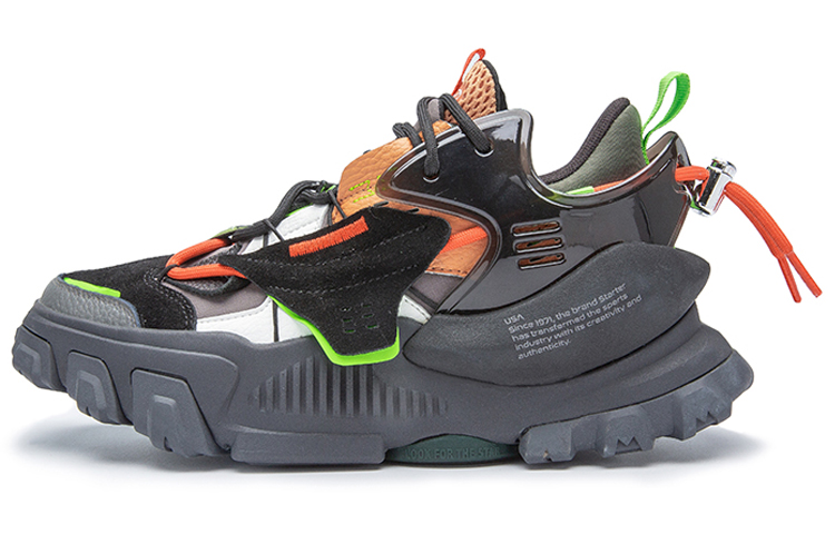 (W) STARTER Low-Top 'Black' 'Chaos Functional Structure'