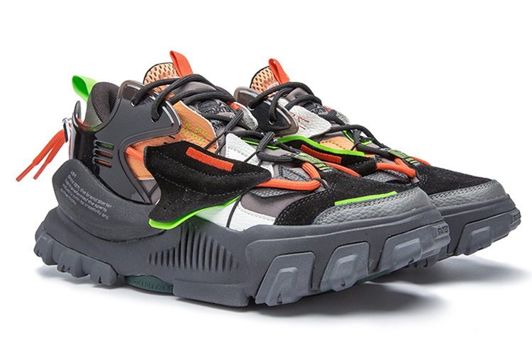 (W) STARTER Low-Top 'Black' 'Chaos Functional Structure' 圖 3