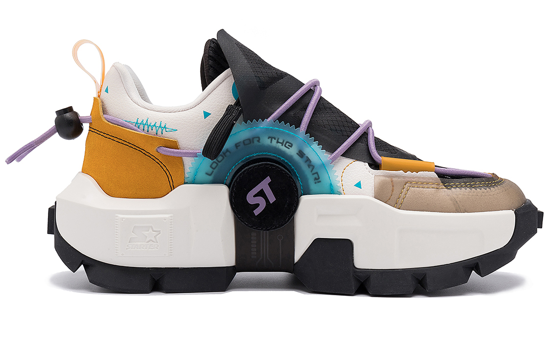 (W) STARTER Mecha Walker 'Deconstructed Chunky Dad Shoe - Black White' 圖 2