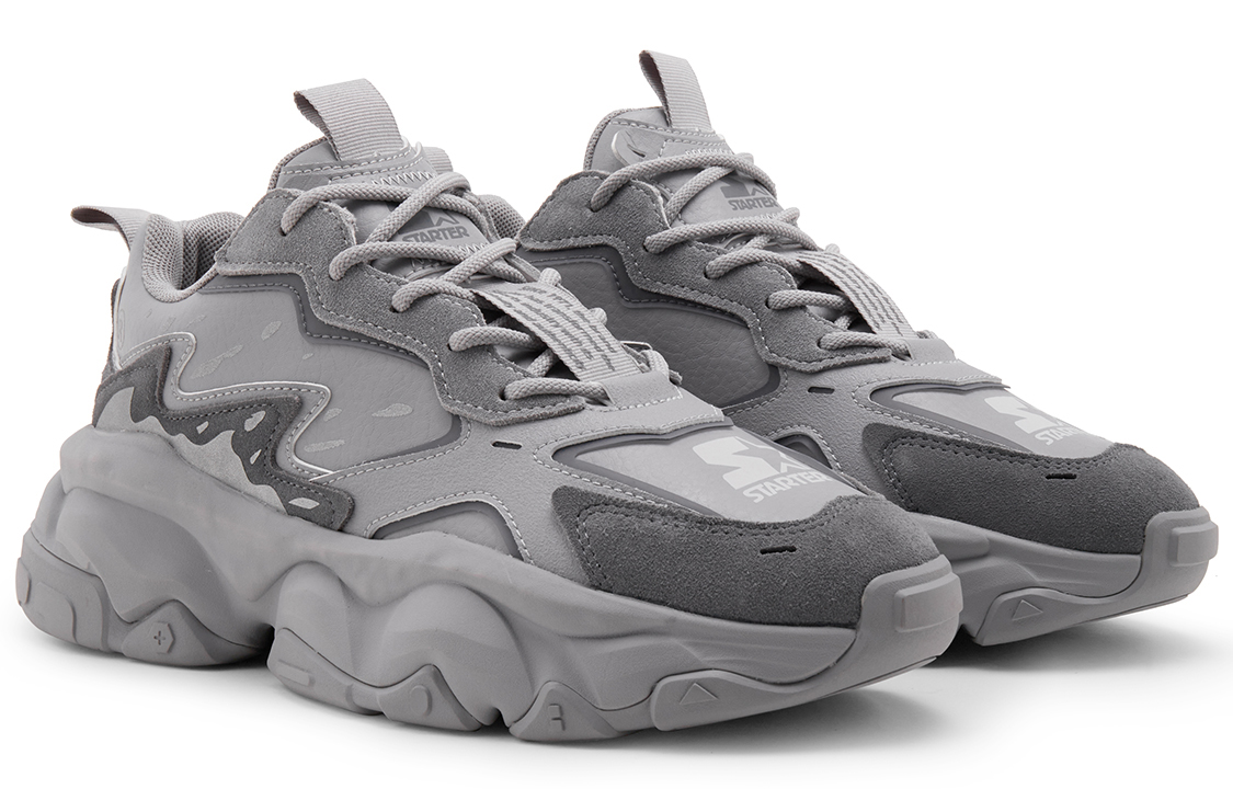 Lookbook (W) Zapatillas Retro STARTER Plataforma 'Gris' Serie 'Lava' STI1S2002F-GY02