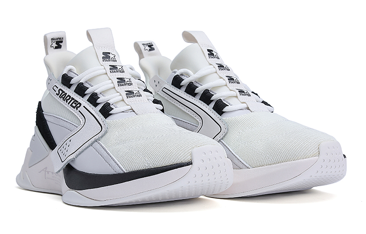 (W) STARTER Retro 'Deconstructed Dad Shoe with Thick Sole and Black and White Logo Tape' 圖 3