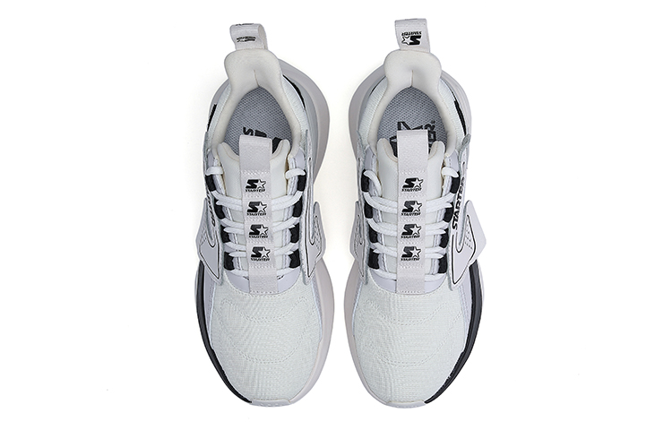 (W) STARTER Retro 'Deconstructed Dad Shoe with Thick Sole and Black and White Logo Tape' 圖 4