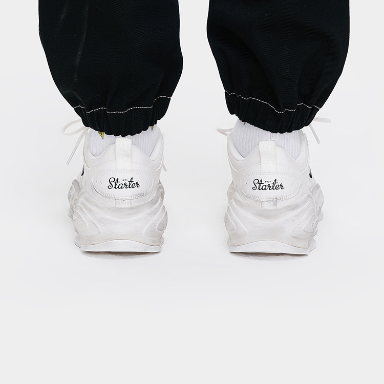 (W) STARTER Retro 'Dirty Dad White' 圖 7