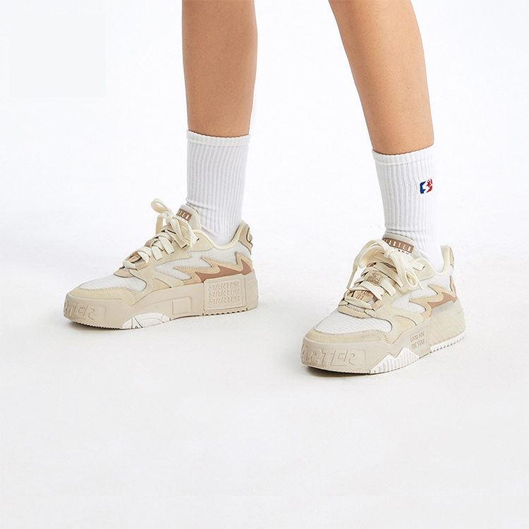 (W) STARTER Retro Chunky Sneaker 'Khaki' 圖 6
