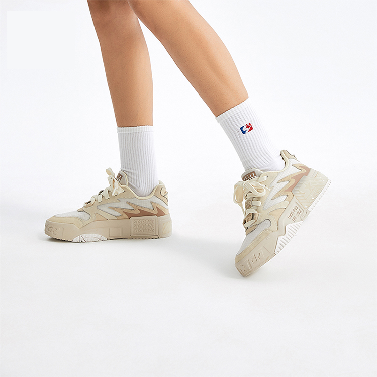 (W) STARTER Retro Chunky Sneaker 'Khaki' 圖 7