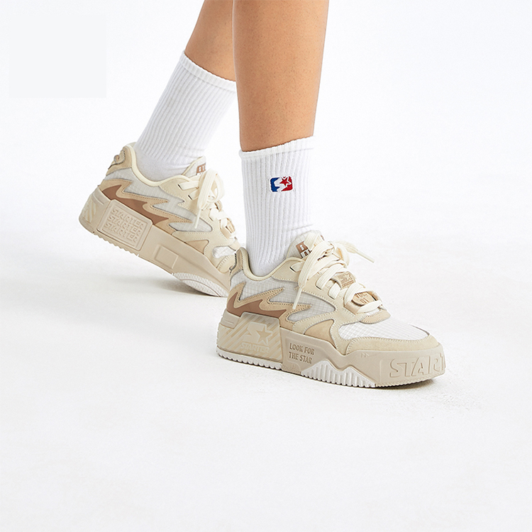 (W) STARTER Retro Chunky Sneaker 'Khaki' 圖 8