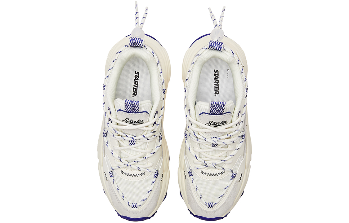 Shop STARTER 復古經典撞色厚底老爸鞋 女款 藍白