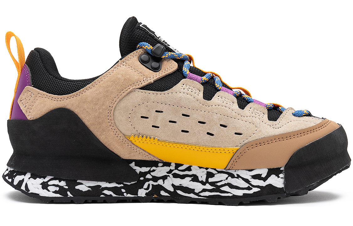 (W) STARTER Retro Thick Sole Suede Low-Top Sneakers 'Black Brown' 圖 2