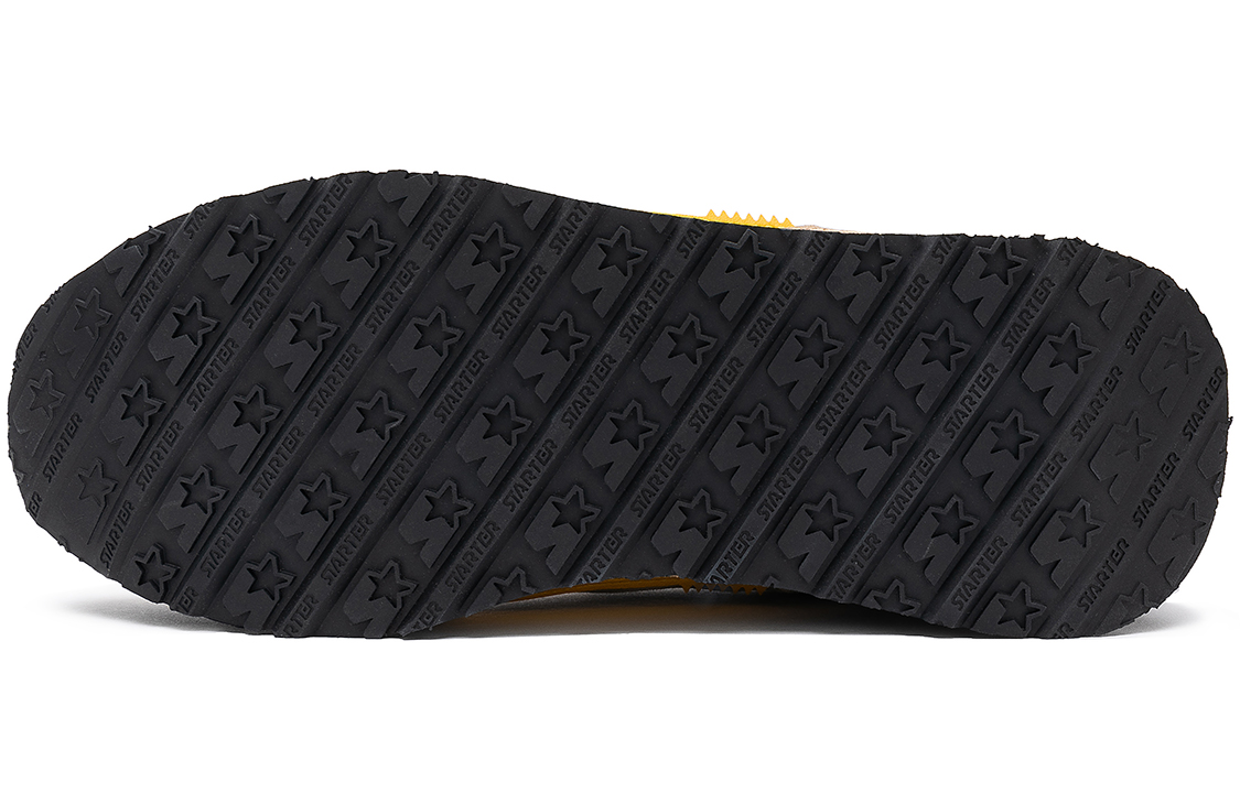 (W) STARTER Retro Thick Sole Suede Low-Top Sneakers 'Black Brown' 圖 6