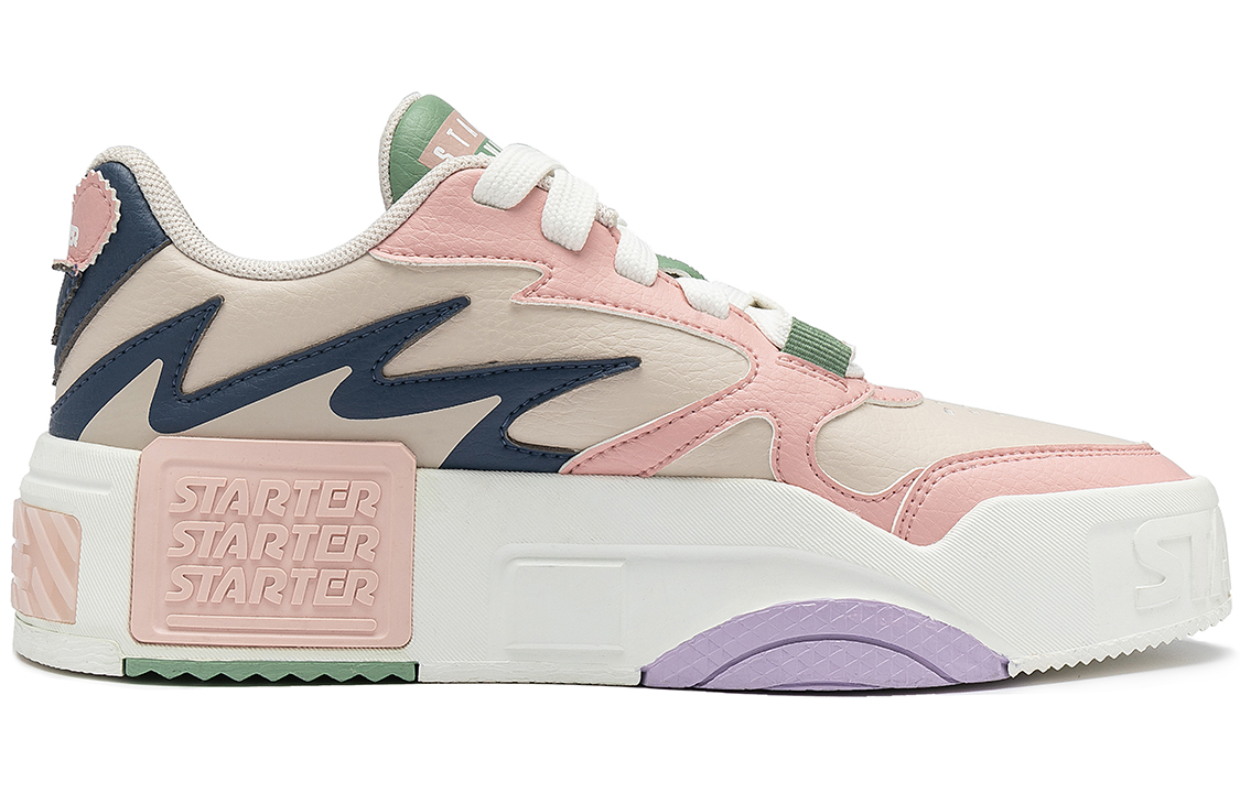 Lookbook (W) (女性用) STARTER ソニックウェーブVOLロートップ『カラーブロック』STH1S6007F-CL01 STH1S6007F-CL01