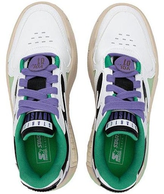 (W) STARTERソニックVOL ローカット ビンテージ白緑 STH2S6003F-BK02 Lookbook (W) STARTERソニックVOL ローカット ビンテージ白緑 STH2S6003F-BK02