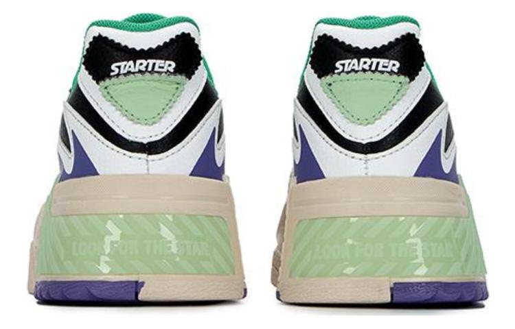 Shop (W) STARTER Sonic Wave VOL 复古厚底低帮白绿运动鞋 STH2S6003F-BK02