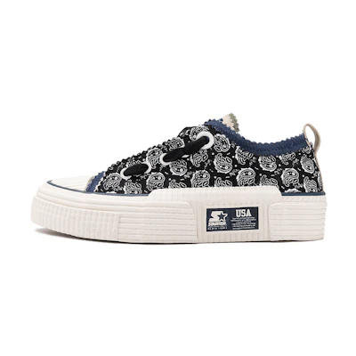 (W) STARTER Super Nova 'Black Blue Floral'